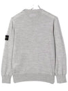 Kids Waffen Crew Neck Knit Gray 7516509A4 V0M64 - STONE ISLAND - BALAAN 3