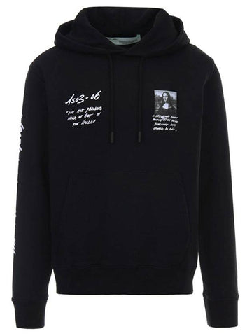 Front Back Mona Lisa Hoodie Black - OFF WHITE - BALAAN 1