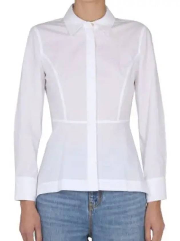 Poplin Shirt White - TORY BURCH - BALAAN 2