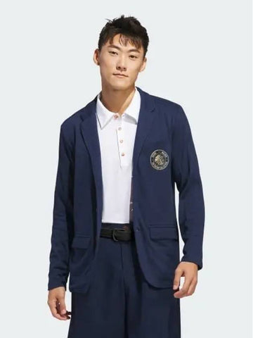 x Malbon Button Jacket Men s Golf Collegiate Navy 7573 696947 - ADIDAS - BALAAN 1