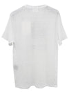 Zwell TS0001FA A1N10E BUWE Linen Short Sleeve T-Shirt - ISABEL MARANT ETOILE - BALAAN 4