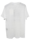 Zewel Logo Short Sleeve T Shirt White - ISABEL MARANT ETOILE - BALAAN 4