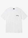 Modern Age Cotton Short Sleeve T-Shirt White - STUSSY - BALAAN 3