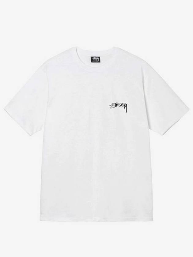 Modern Age Cotton Short Sleeve T-Shirt White - STUSSY - BALAAN 3