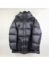 Logo Applique Nylon Puffer Coat Black - BURBERRY - BALAAN 5