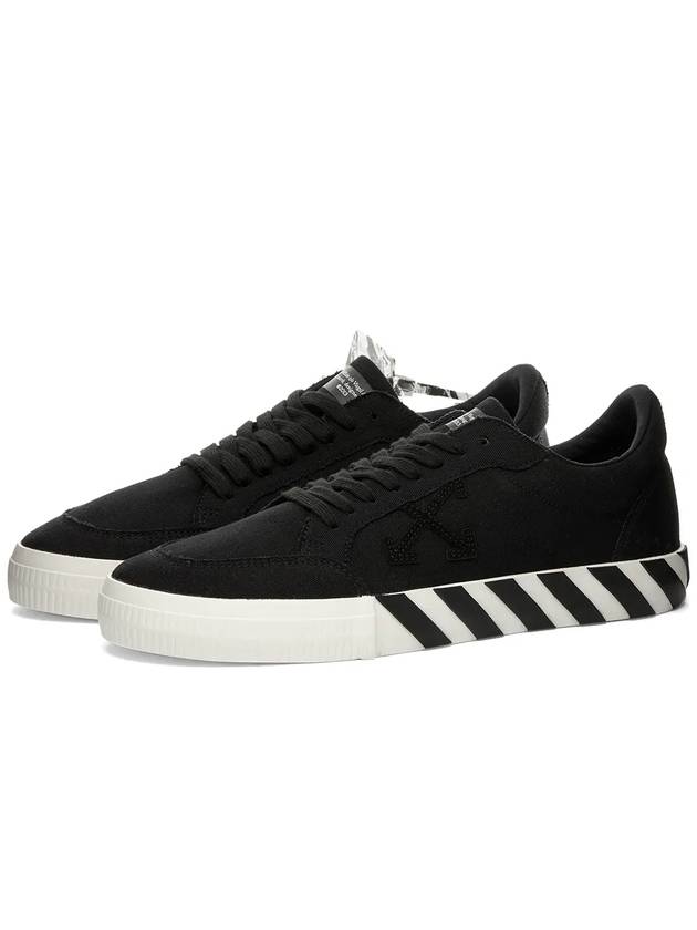 Vulcanized Canvas Sneakers Black - OFF WHITE - BALAAN 3