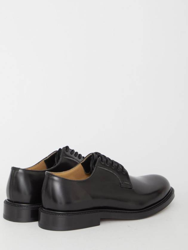 Shannon Leather Lace Up Derby Black - CHURCH'S - BALAAN 4