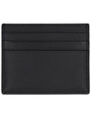 V Logo Signature Card Wallet Black - VALENTINO - BALAAN 3