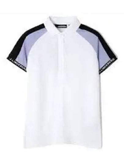 Perinne Regular Fit Short Sleeve Polo Shirt White - J.LINDEBERG - BALAAN 2