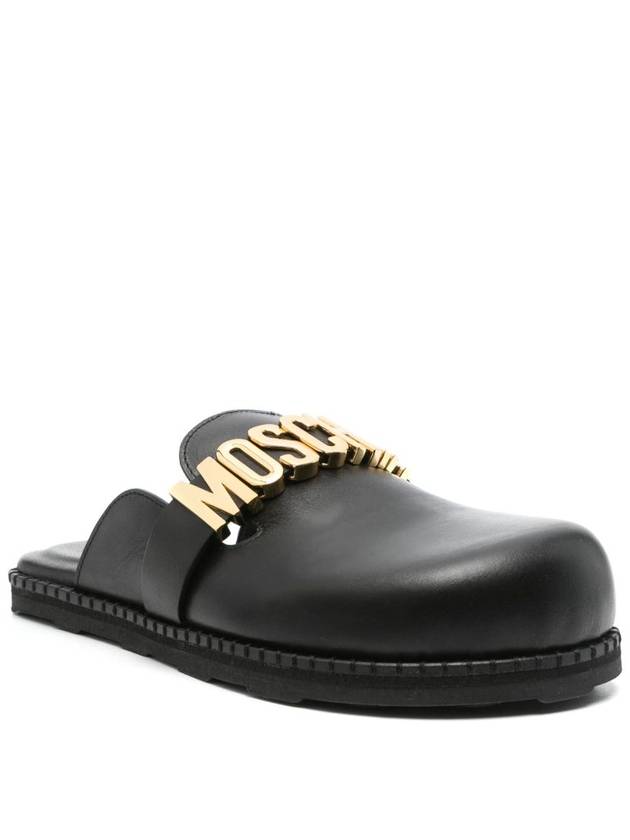 Moschino Sandals Black - MOSCHINO - BALAAN 2