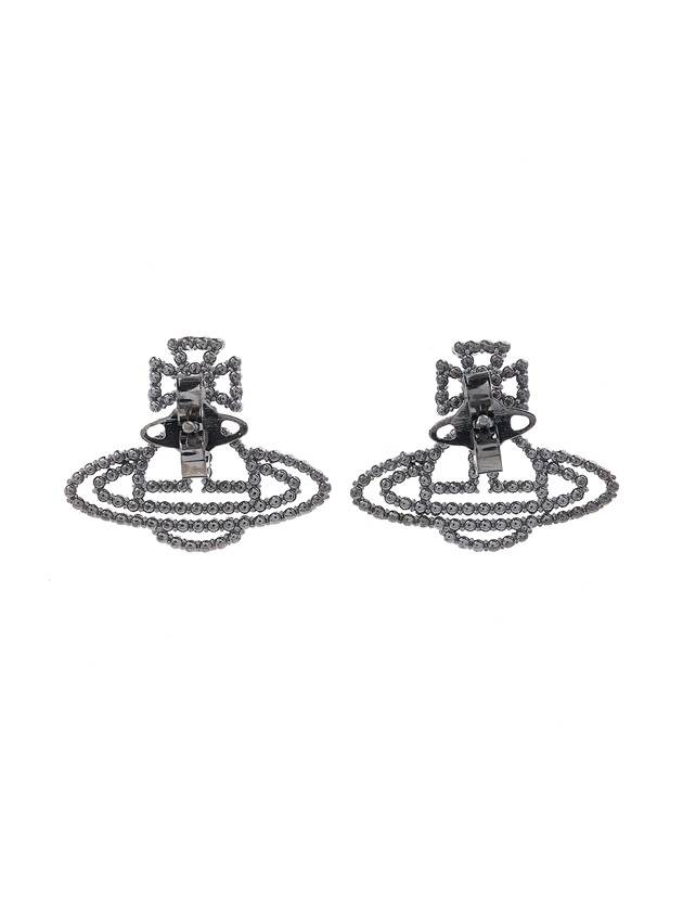 Anna Lisa Earrings Ruthenium - VIVIENNE WESTWOOD - BALAAN 5