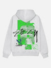 David Carson Vespa Hoodie Ash Heather Stussy - STUSSY - BALAAN 2