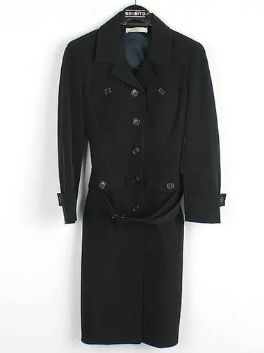 Smith Market used luxury goods black coat women s clothing - PRADA - BALAAN 1