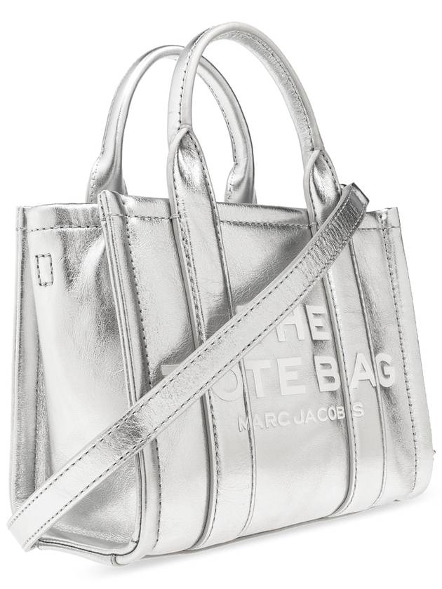 Marc Jacobs Shoulder Bag The Tote, Women's, Silver - MARC JACOBS - BALAAN 4