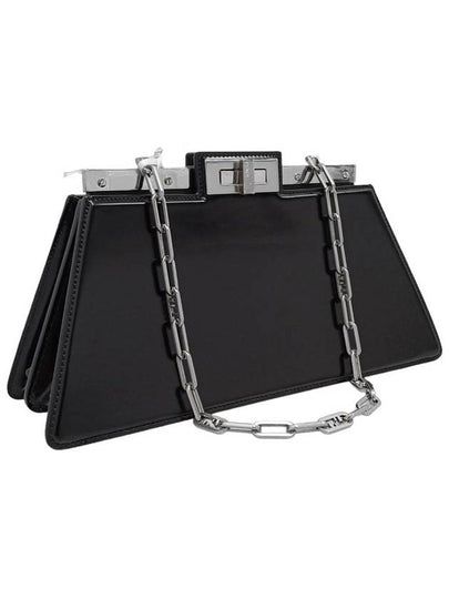 Women s 8BN340 Peekaboo Cut Chain Medium Shoulder Bag - FENDI - BALAAN 2