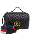 Women s 498100 GG Marmont Matelasse Top Handle Shoulder Bag - GUCCI - BALAAN 14