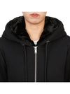 Classic Bunny Zip Up Hoodie Black - MOOSE KNUCKLES - BALAAN 7