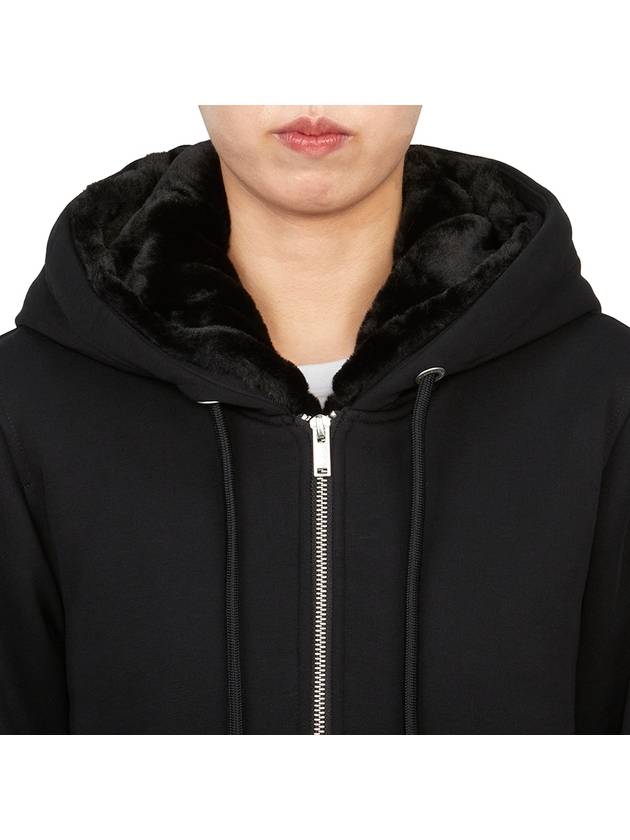 Classic Bunny Zip Up Hoodie Black - MOOSE KNUCKLES - BALAAN 7