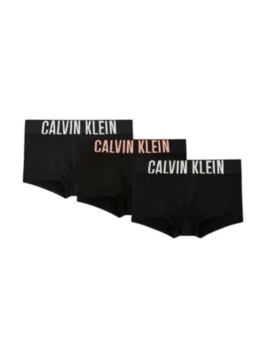 Intense Power Micro Low Rise Trunk Briefs 3 Pack Black - CALVIN KLEIN - BALAAN 1