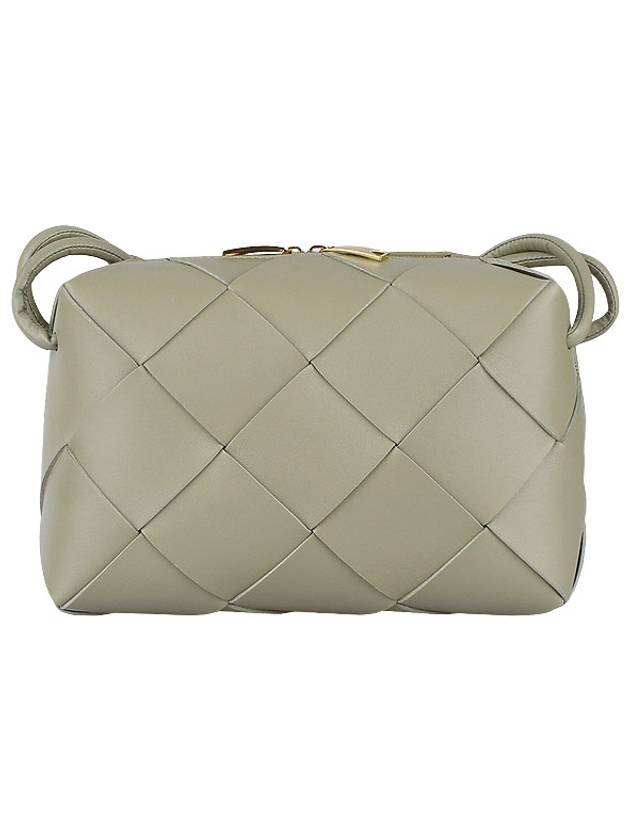 Cassette Intrecciato Small Cross Bag Travertine - BOTTEGA VENETA - BALAAN 2