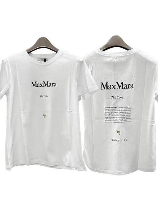 Gilbert Gilbert Logo Short Sleeve T-Shirt White - S MAX MARA - BALAAN 2