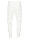 Diagonal Raised Fleece Track Pants White - CP COMPANY - BALAAN 4