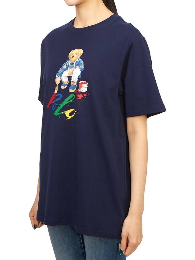 Kids short sleeved t shirt 323853828025 NAVY Adult wearable - POLO RALPH LAUREN - BALAAN 2