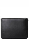 4G Classic Leather Large Clutch Bag Black - GIVENCHY - BALAAN 4