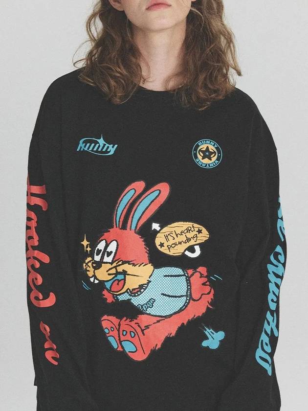 Pounding Bunny Long Sleeve Black - CPGN STUDIO - BALAAN 2