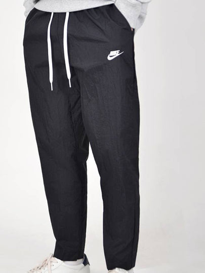 Men's Club Woven Lightweight Track Pants Black - NIKE - BALAAN 2