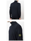 Men's Knit Turtleneck Navy - STONE ISLAND - BALAAN 7