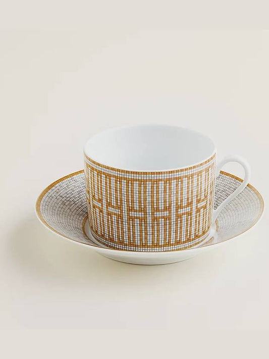 Mosaic 24 Gold Coffee Mug Single Item STK - HERMES - BALAAN 1