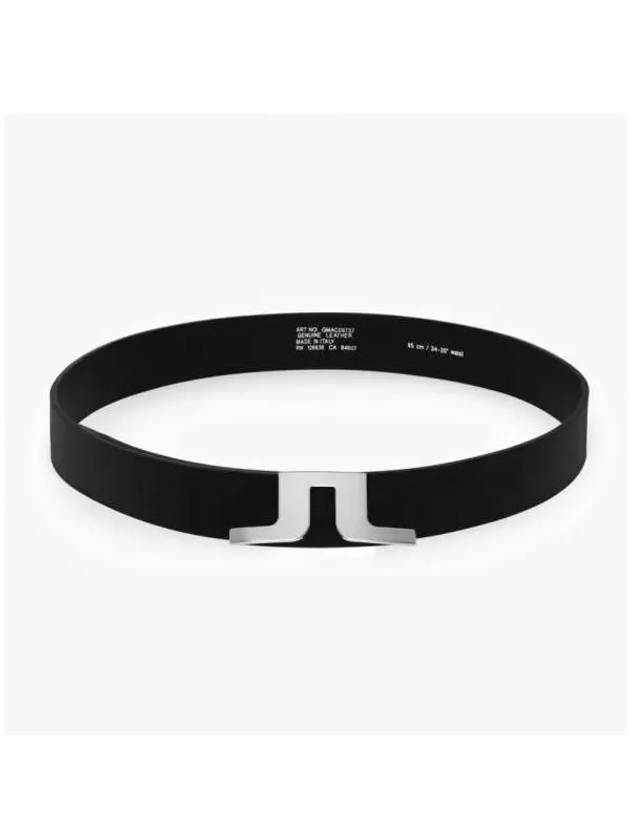 Bridger Leather Belt Black - J.LINDEBERG - BALAAN 4