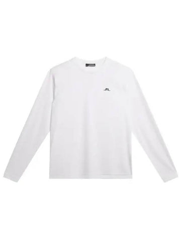 Men's Ade Long Sleeve T-Shirt White - J.LINDEBERG - BALAAN 1