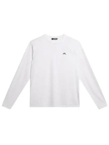 Men's Ade Long Sleeve T-Shirt White - J.LINDEBERG - BALAAN 1