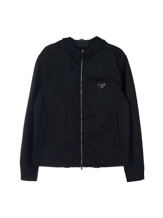 Re-Nylon Hooded Blouson Jacket SGB685 1WQ8 F0002 - PRADA - BALAAN 1