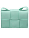 Intrecciato Cassette Small Cross Bag Celadon - BOTTEGA VENETA - BALAAN 2