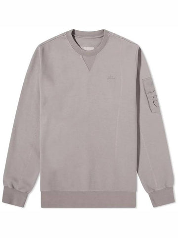 ACWMW041 SLGR Pocket Long Sleeve Slate Gray Sweatshirt - A-COLD-WALL - BALAAN 1