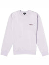 Clint Chest Logo Sweatshirt White - A.P.C. - BALAAN 2