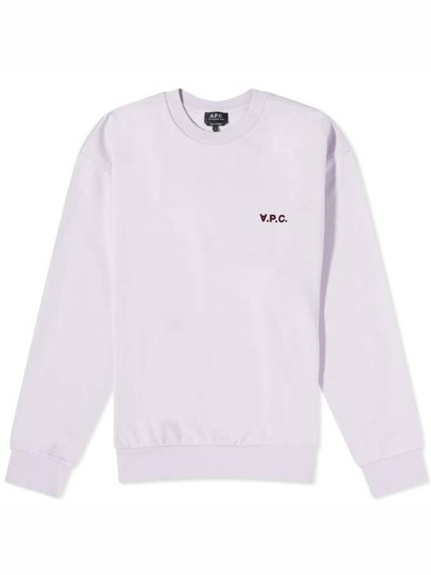 Clint Chest Logo Sweatshirt White - A.P.C. - BALAAN 2