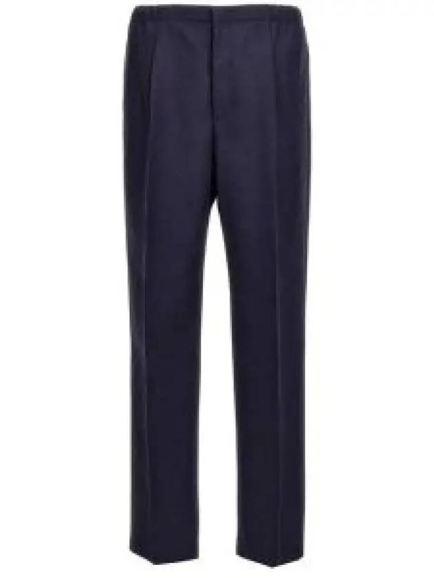 Wool Trousers Slacks Blue - FENDI - BALAAN 2