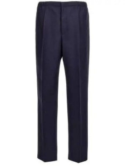 Wool Trousers Slacks Blue - FENDI - BALAAN 2