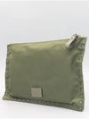 khaki clutch bag - VALENTINO - BALAAN 2