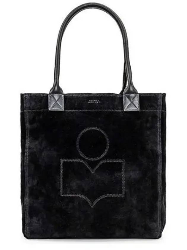 Yenky Small Suede Tote Bag Black - ISABEL MARANT - BALAAN 2