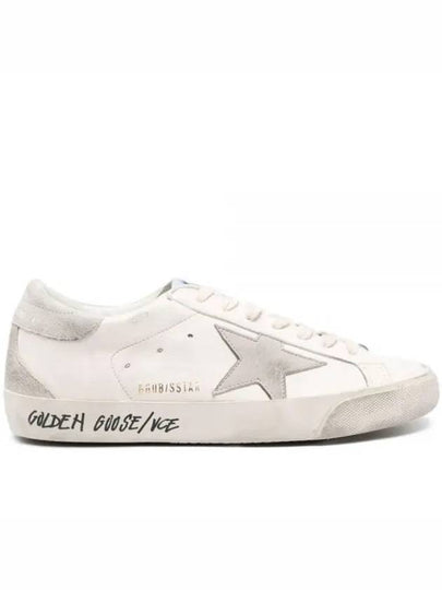 Super Star Suede Leather Low Top Sneaker White - GOLDEN GOOSE - BALAAN 2