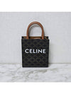 Triomphe Vertical Cavas Small Tote Bag Tan - CELINE - BALAAN 2