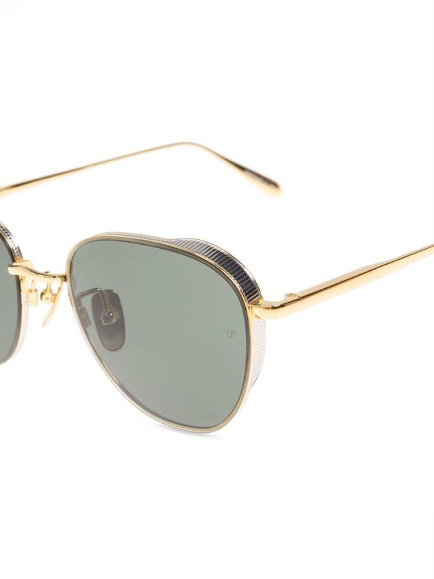 Linda Farrow Sunglasses, Women's, Gold - LINDA FARROW - BALAAN 4