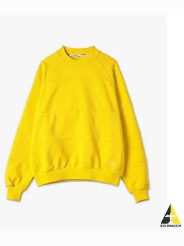 Panel Sweatshirt Bright Yellow CRTWXJER017T024 - SUNNEI - BALAAN 1