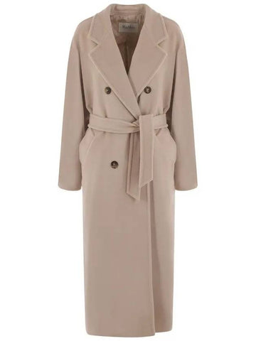 MADAME cashmere belt coat beige 2310180139 032 - MAX MARA - BALAAN 1