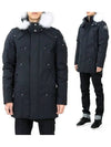 Original Stirling Parka White Fox Fur Navy - MOOSE KNUCKLES - BALAAN 2